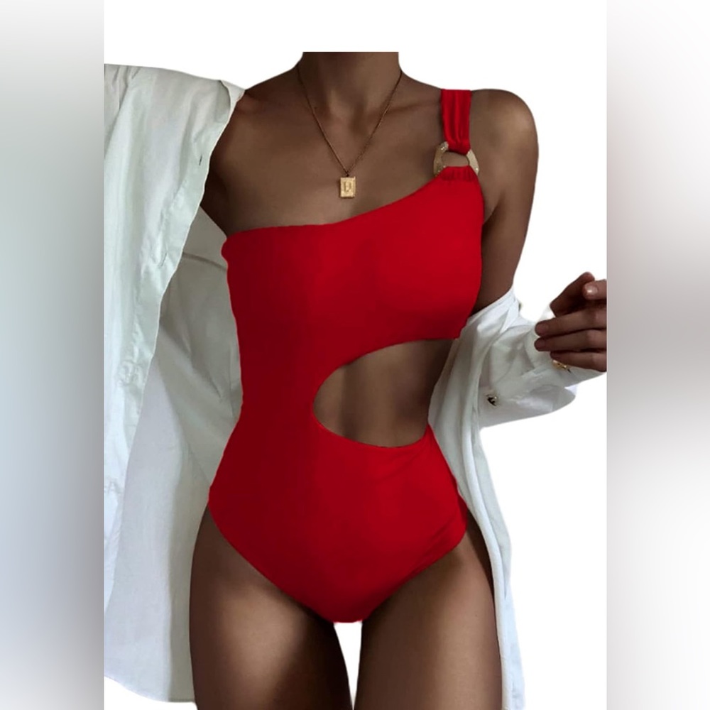 NWT Women’s Red Swimsuit XL